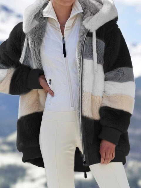 2022 Women Winter Plus Size Long Teddy Fur Coat freeshipping - AvalanSuomi