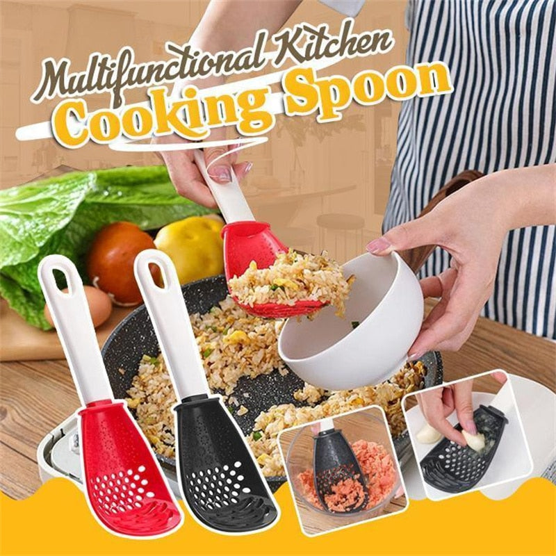 New Multifunctional Heat-resistant Spoon freeshipping - AvalanSuomi